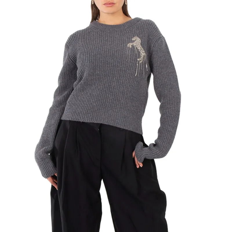 Stella McCartney Sweater Women's Dark Gray-3