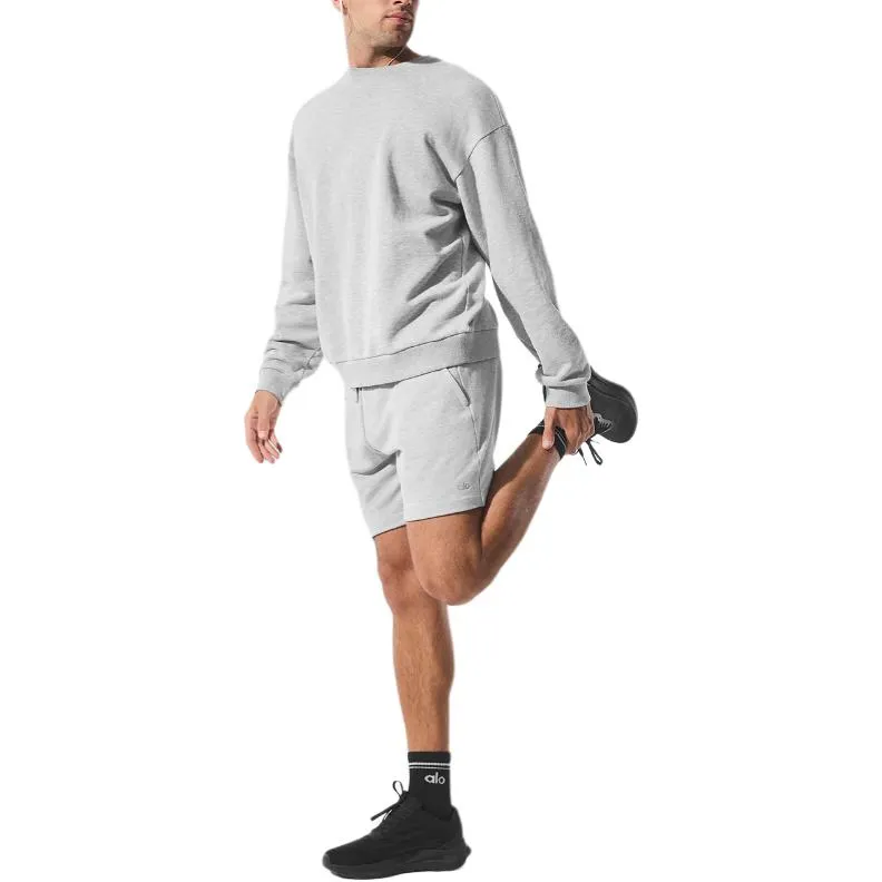 Alo Yoga Casual Shorts Men's Gray-3
