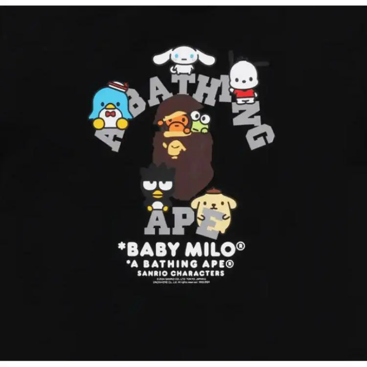 Bape X Sanrio Characters Ginza Exclusive Tee-1
