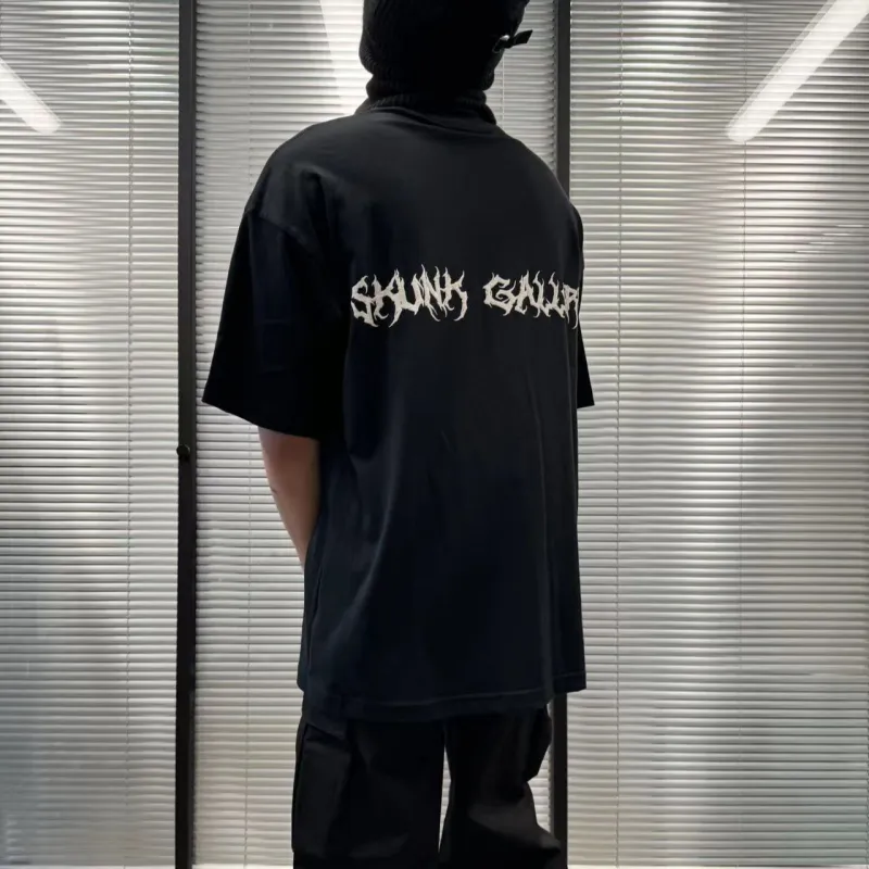 SKUNK GALLERY T Shirt Unisex Black-5