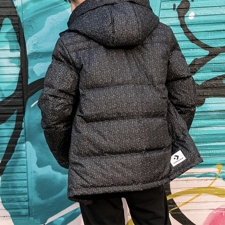 Converse Down Jacket Winter Men's Black-3