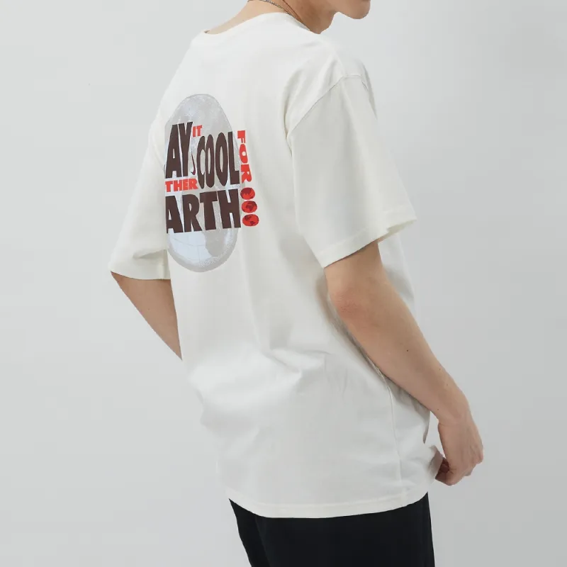 Nike T Shirts Men White-3