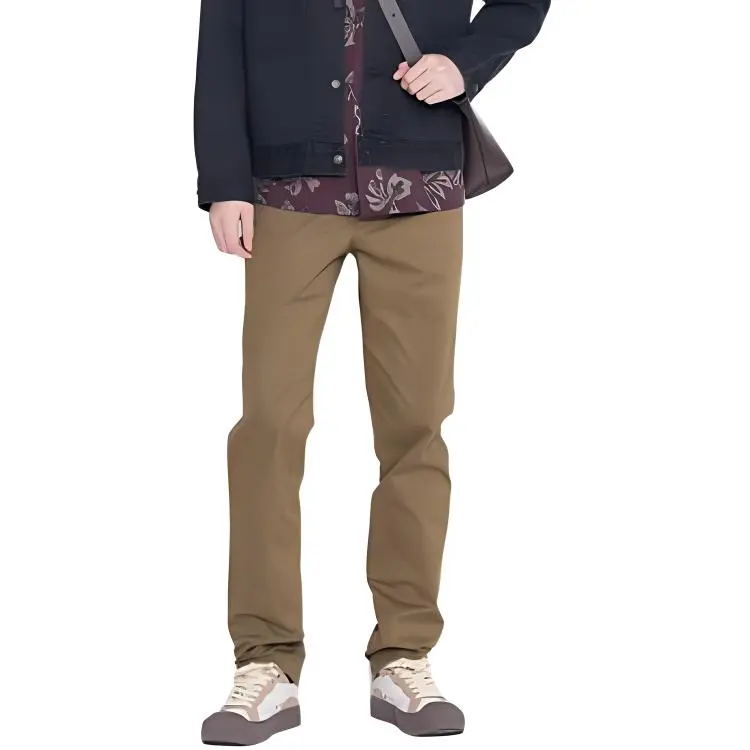 UNIQLO Casual Pants Men's Camel-2