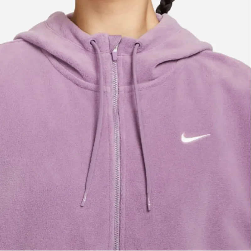 Nike Therma FIT One Velvet Jackets Women's Dust Purple-4