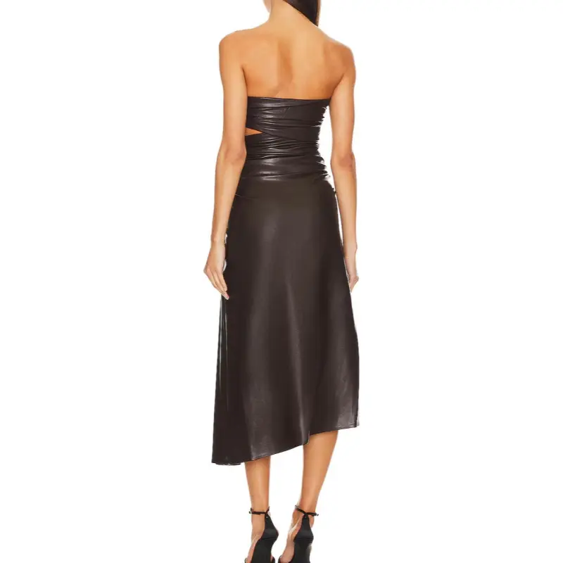 A.L.C. Sleeveless Dress Women's Umber-1
