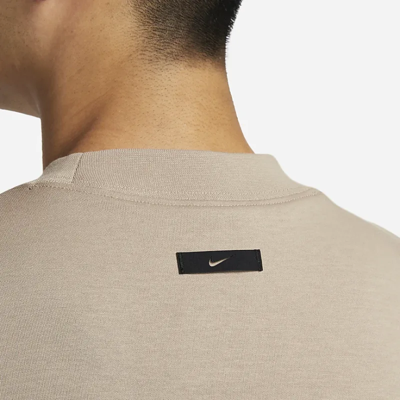 Nike T Shirts Men Khaki-3