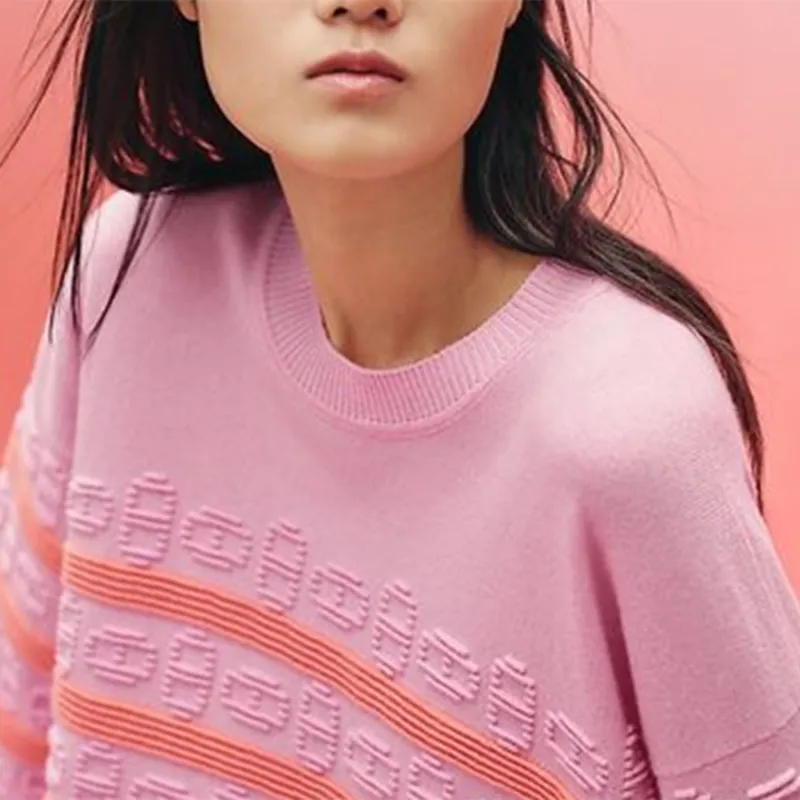HERMES SS23 Sweater Women's Pink-5