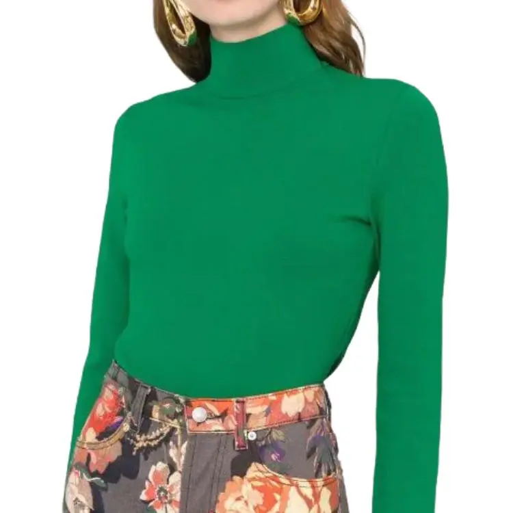 Stella McCartney FW21 Slim Fit Sweater Women's Green-5