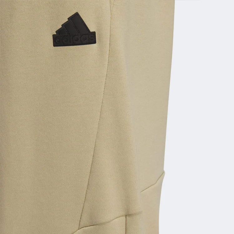 Adidas Knitted Sweatpants Men Beige Brown-4