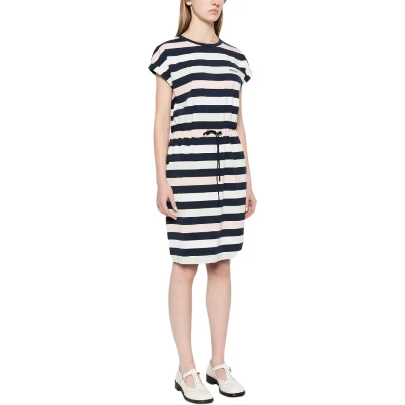 BARBOUR Marloes Stripe Midi Dress-3