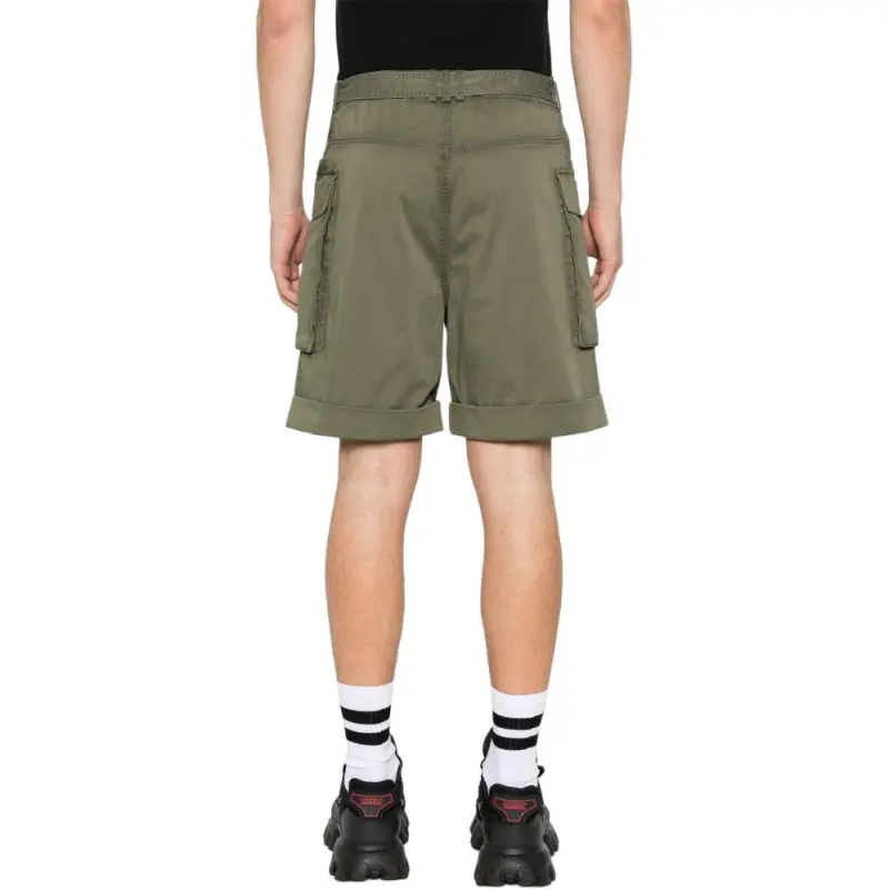 BALMAIN Turn Up Hem Cargo Shorts-2