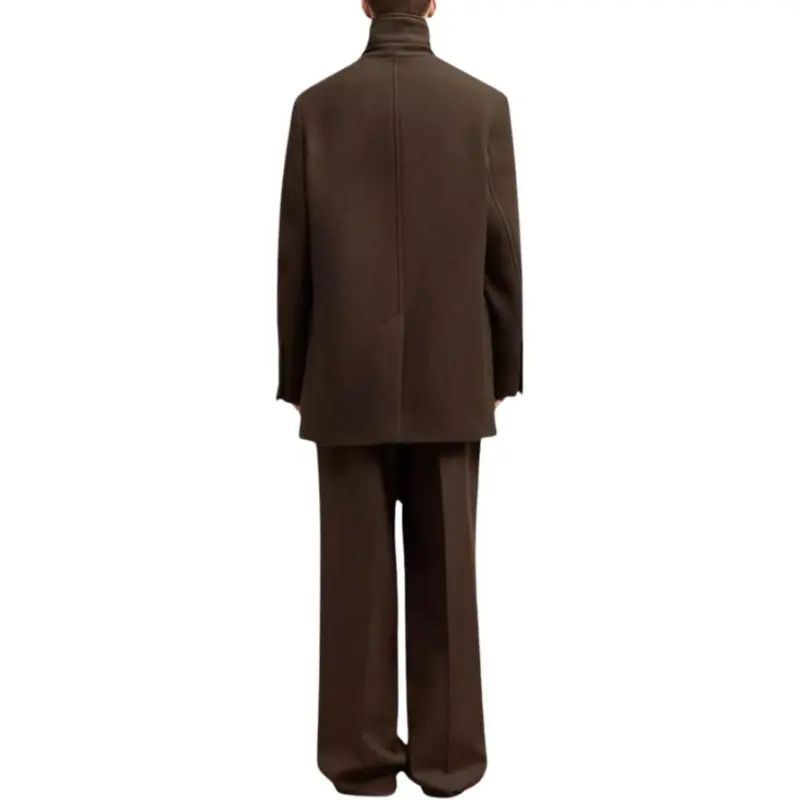AMIPARIS Single Breasted Oversized Coat-5