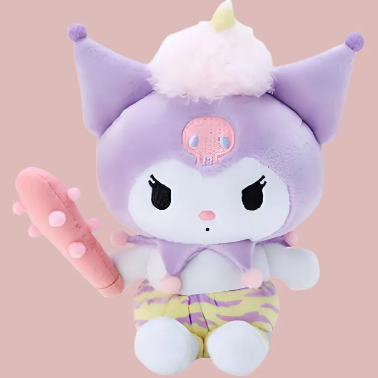 Sanrio Kuromi Cute Monster Transformation Collection Dolls Plush Doll 12.8cm Height-1