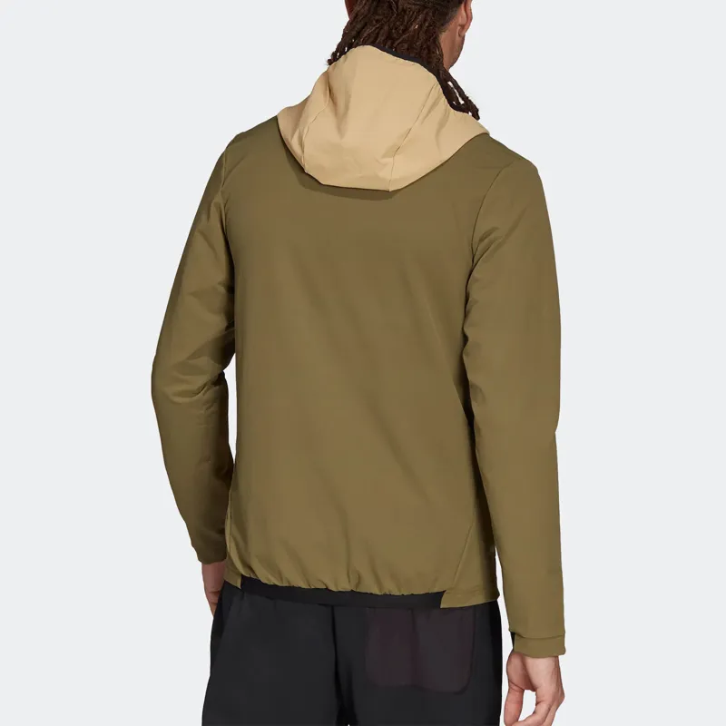 Adidas Terre Jackets Coats Men's Yellow-3