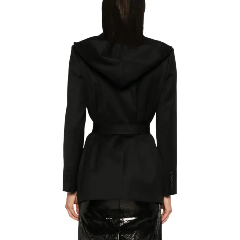 PINKO Single-Breasted Belted Blazer-3