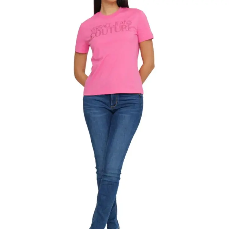VERSACE JEANS COUTURE Logo Embellished Top-4
