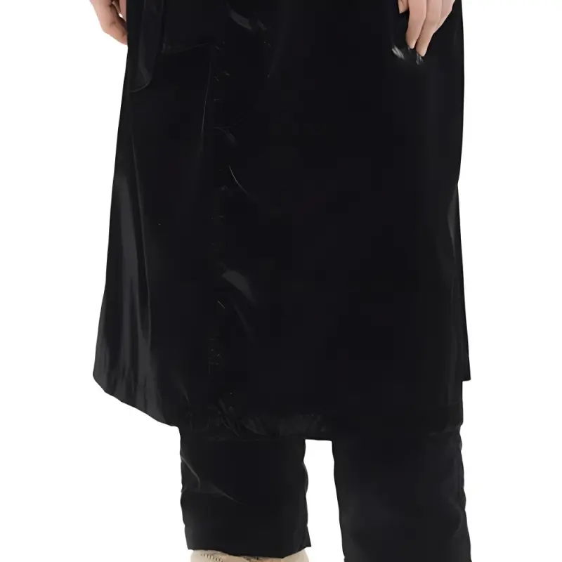 CHANEL NEIGE Ski Series FW24 Trench Coat Women's Black-5