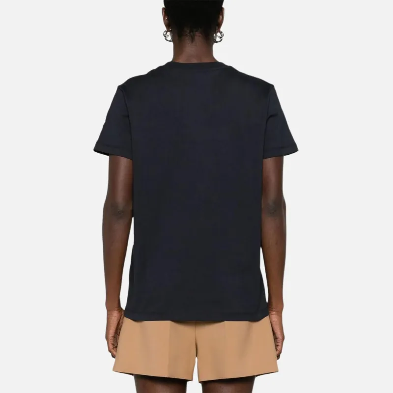 Moncler Logo embroidered T shirt-1