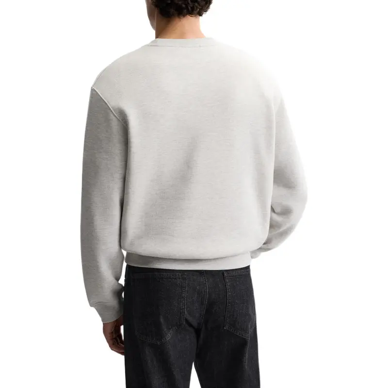 ZARA Sweatshirt Men's Zebra Print Gray-3
