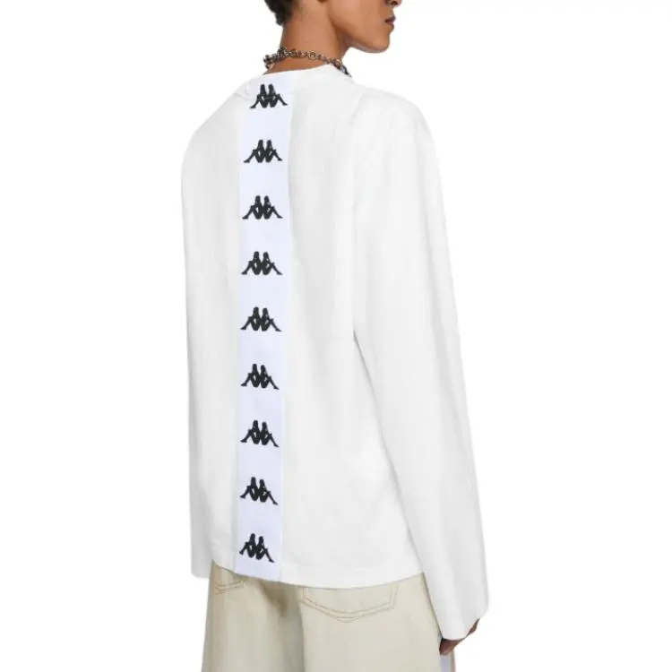 Acne Studios X Kappa Long Sleeve Logo T shirt-3