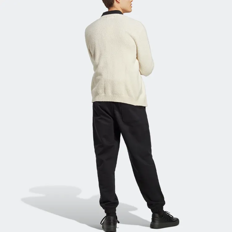 Adidas Knitted Sweatpants Unisex Black-2