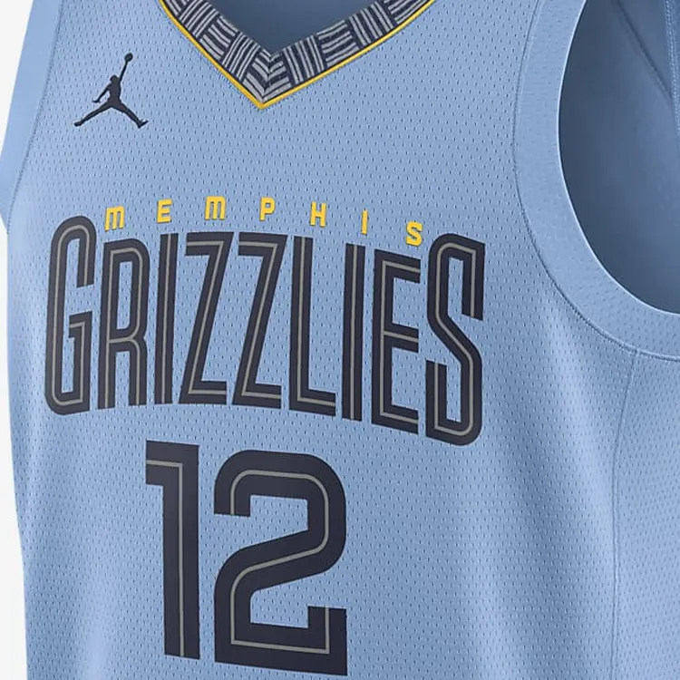 Jordan Nba Memphis Grizzlies Ja Morant Statement Edition Dri FIT Swingman Jersey-2