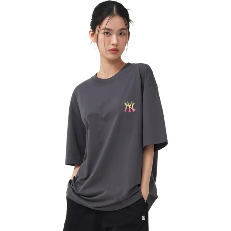 MLB New York Yankees SS25 T Shirt Unisex Dark Charcoal Gray-2