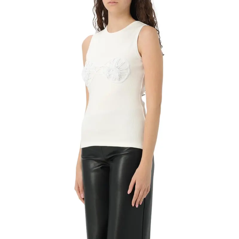 Magda Butrym Crochet Bra Tank Top-2