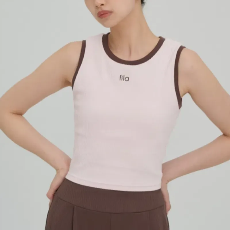 FILA Tank Tops Women's Pink-2