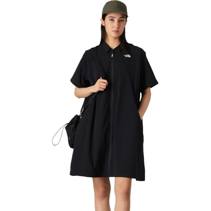 THE NORTH FACE UE Series Short Sleeved Dress Women's Cosmic Black-2