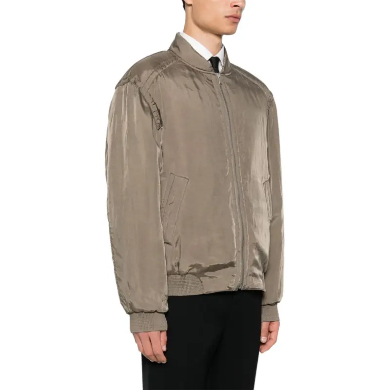 SAINT LAURENT Teddy Bomber Jacket-4