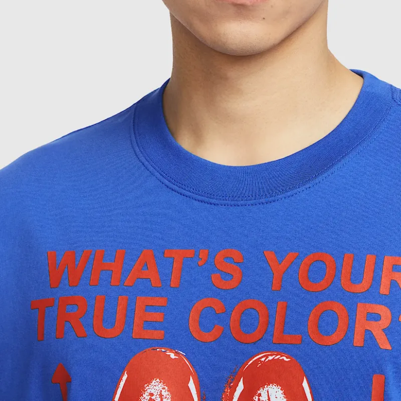 Nike Clothing T Shirts Men Blue-3