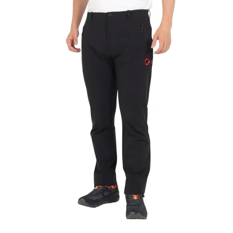 MAMMUT Trekkers 3.0 SO Casual Pants AF Asia Version Men's Black-3