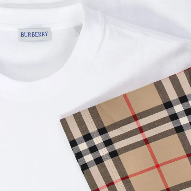 Burberry Vintage Checked Crewneck T Shirt-4