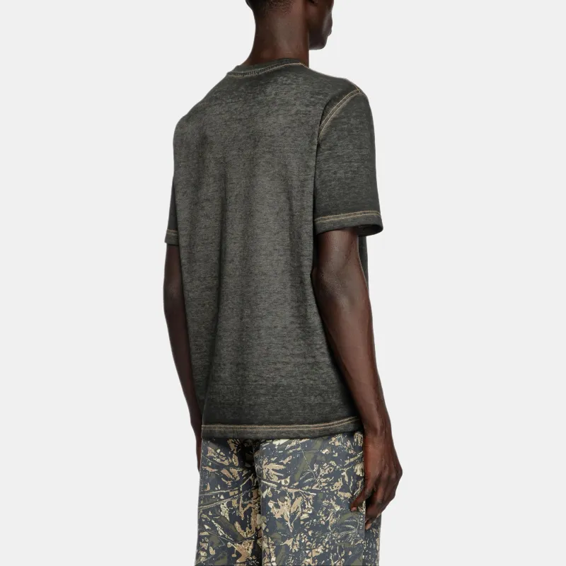 DIESEL T Shirts Men Black-2