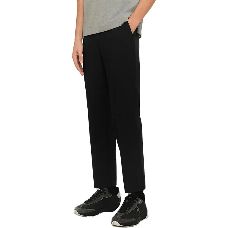 Le Coq Sportif Knitted Sweatpants Men's Dazzle Black-3
