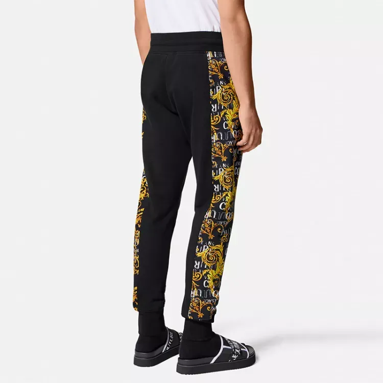 VERSACE JEANS COUTURE Knitted Sweatpants Men Black-2