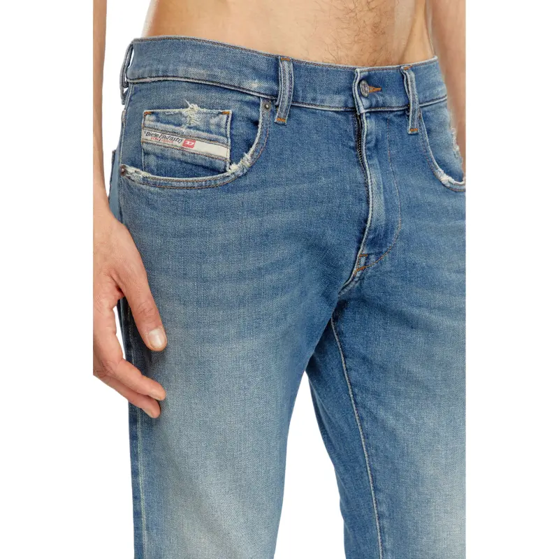 DIESEL 2019 D Strukt Straight Leg Slim Jeans-3