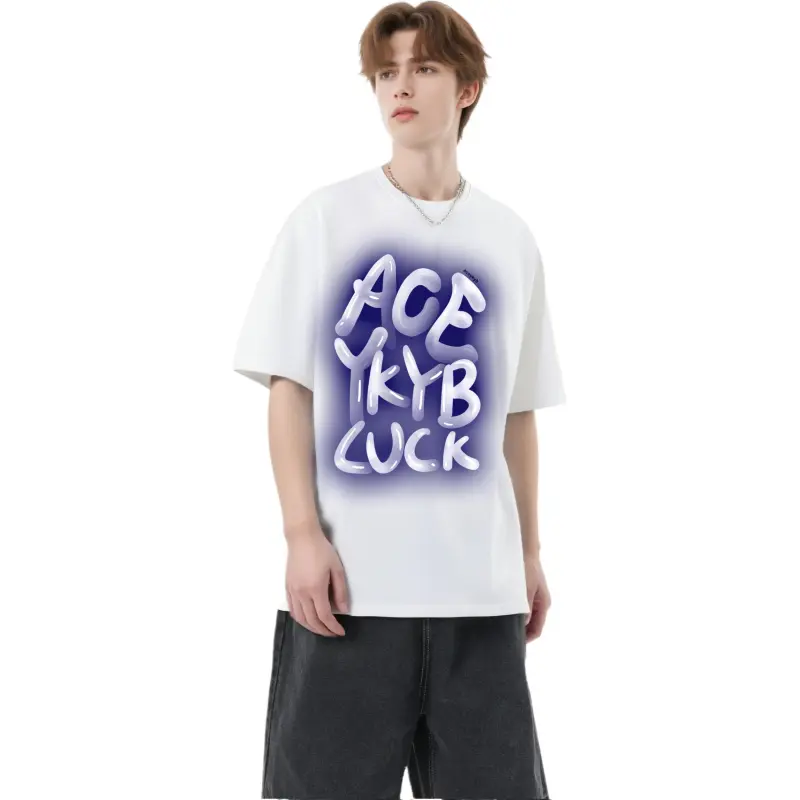 YK&YB T Shirts Unisex White-6