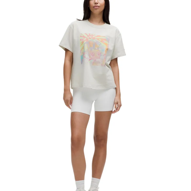 Lululemon x So Youn Lee Relaxed T Shirt Women's Bone White-2