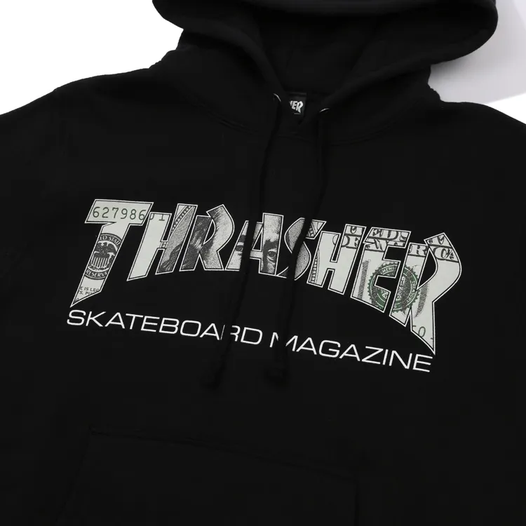 Thrasher Hooded Regular Sweatshirt Japan Version Unisex Black-1