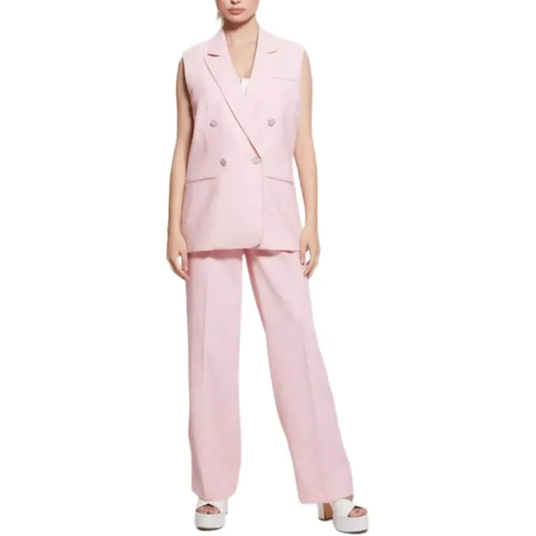 GUESS Vests Women's Pink-2
