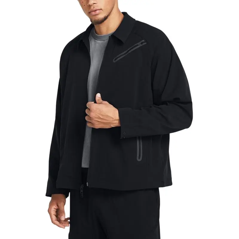 Under Armour Jackets Coats Unisex Black Comes With Necklace-4