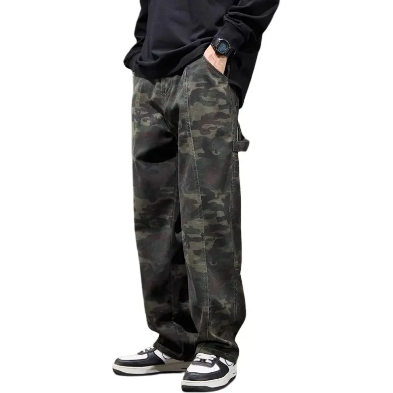 KVIV Jeans Unisex Camouflage [Editor's Recommendation]-2