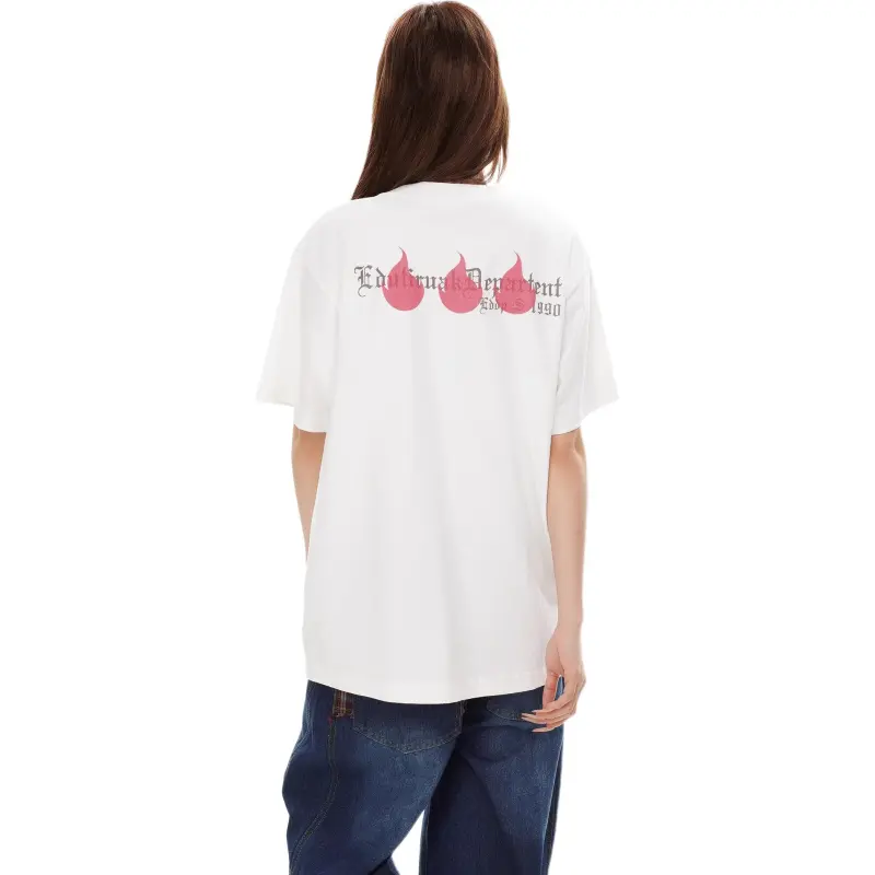 VINMUK T Shirts Unisex White-2