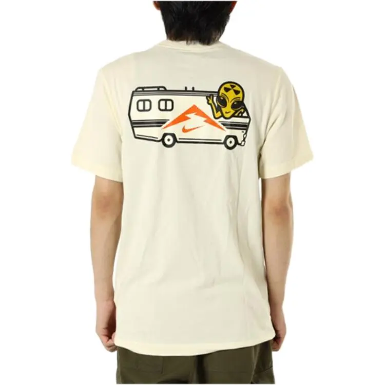 Nike T Shirts Men Coconut Milk-4