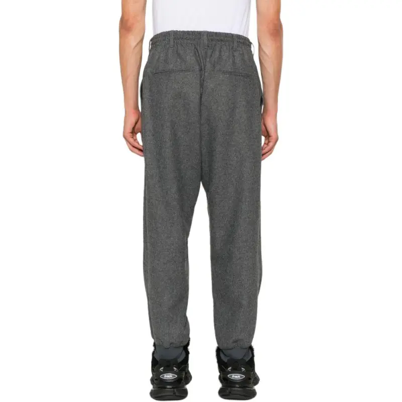 Y 3 Logo Embroidered Drawstring Trousers-4