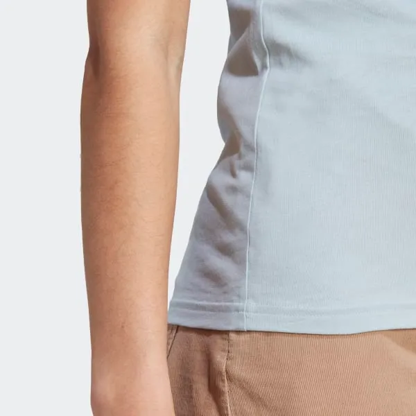 Adidas Free Shipping With AdiClub Essentials Slim 3 Stripes Tee-4
