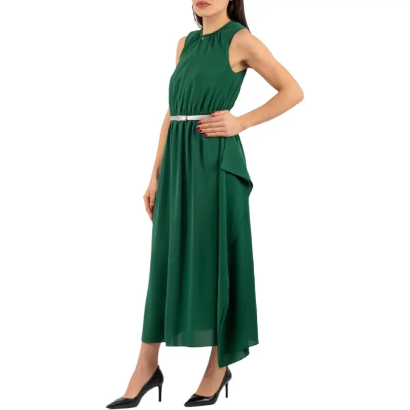 MaxMara Studio Sleeveless Dress Women's Green-5