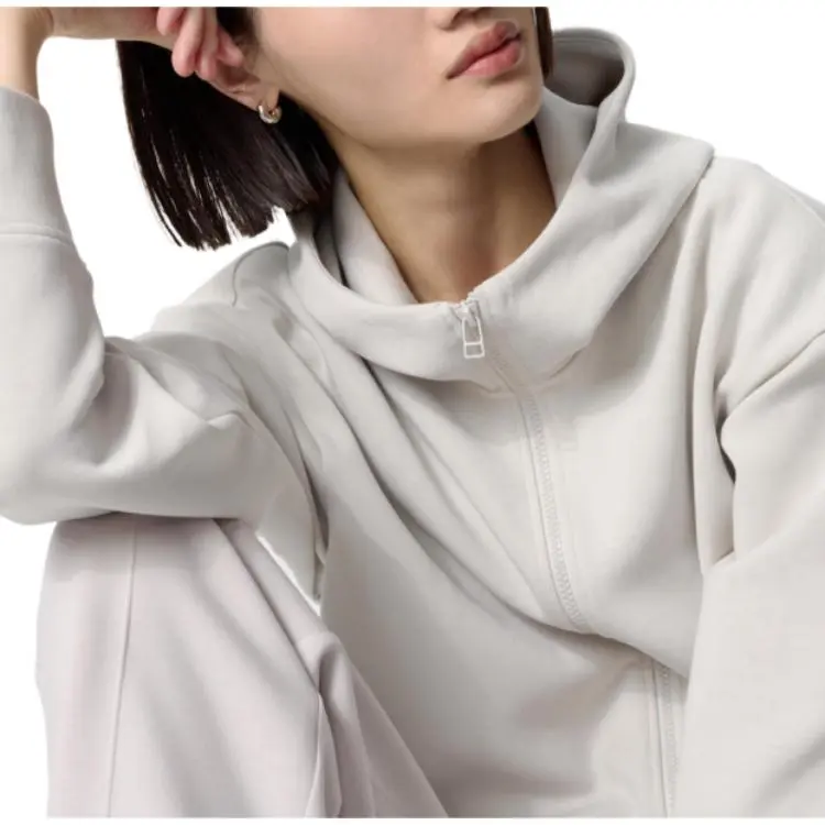 UNIQLO Sweatshirt Women's Light Gray-1